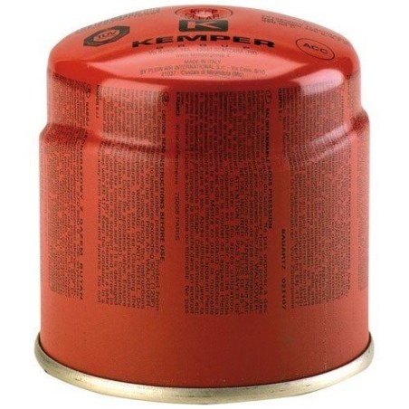 Cartouche de gaz butane 190g système stop gaz