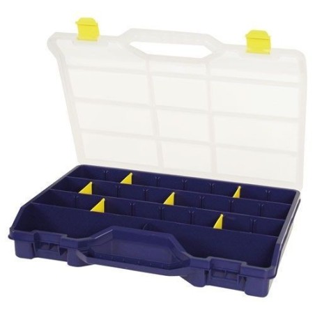 Mallette organiseur 460 x 350 x 81mm en plastique