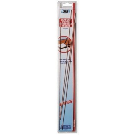 Brasure forte cuivre/argent/phosphore x5
