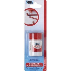 Décapant brasure argent cuivre phosphore pot 30g