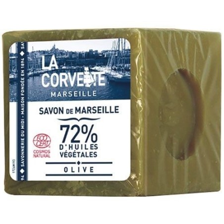 Savon de marseille olive cube 500g