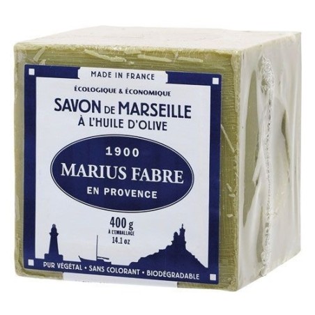 Savon marseille huile olive cube 400g