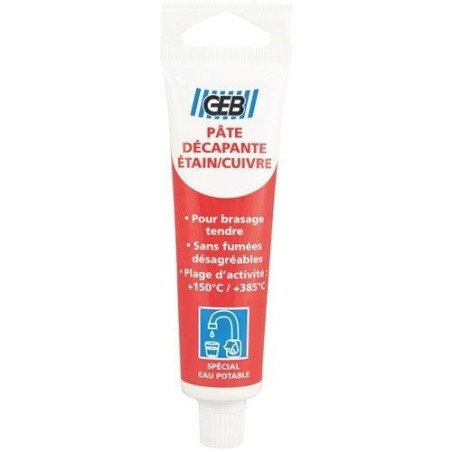 Décapant pâte étain/cuivre tube 50 ml
