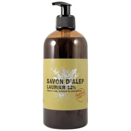 Savon d'Alep liquide 12% laurier 500ml