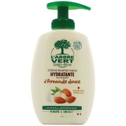 Arbre vert creme lavante main amande bio pompe 300ml