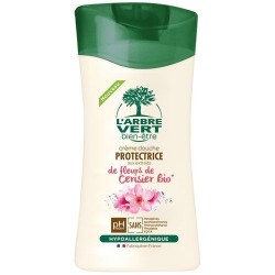 Arbre vert creme douche fleur de cerisier bio 250ml