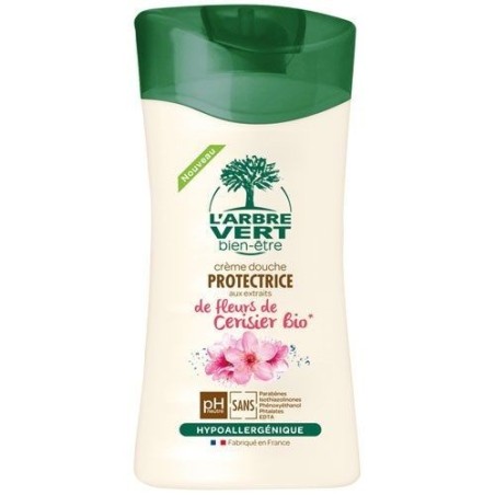 Arbre vert creme douche fleur de cerisier bio 250ml