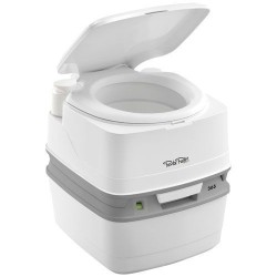 Toilette portable + pompe piston blanc pp 365 92817