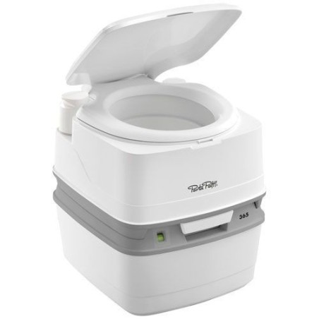Toilette portable + pompe piston blanc pp 365 92817