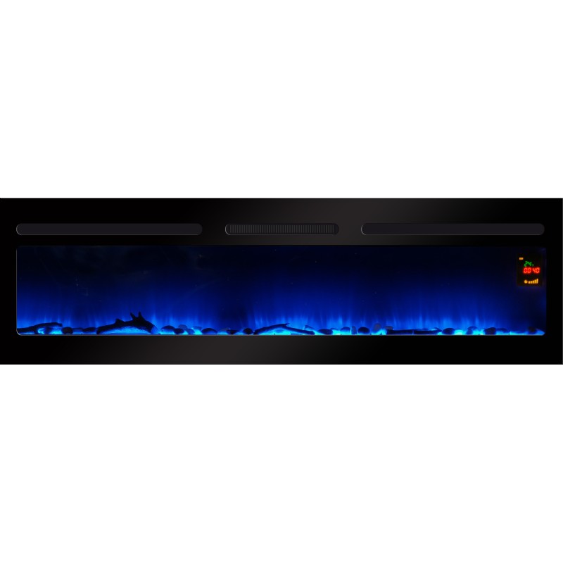 Cheminée décorative encastrable Elysée 3XL 152 cm
