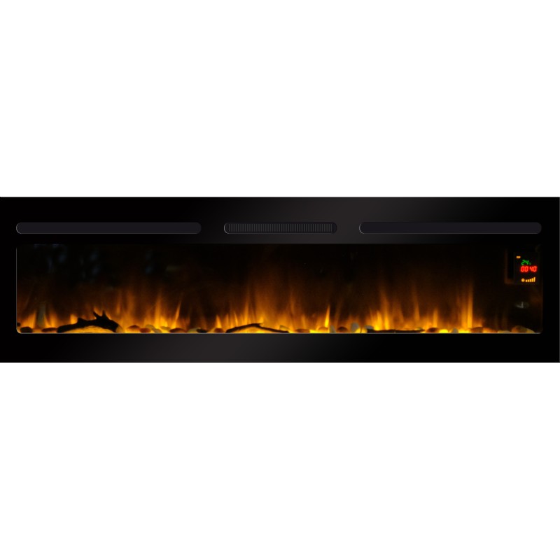 Cheminée décorative encastrable Elysée 3XL 152 cm