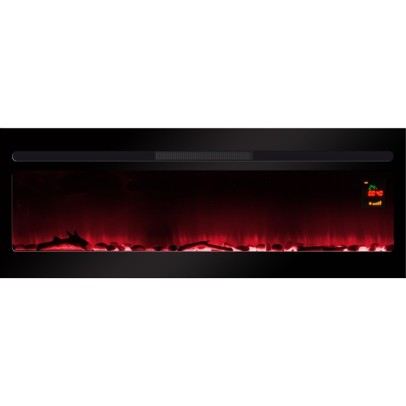 Cheminée décorative encastrable Elysée XXL 120 cm