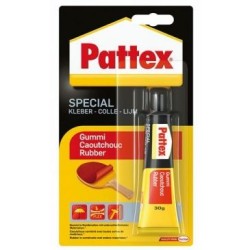 Pattex colle spécialité caoutchouc tube 30g