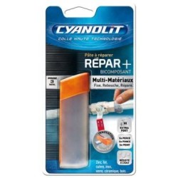 Cyanolit répar+ pâte à réparer bouchon cutter