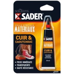 Colle cuir et caoutchouc 30ml