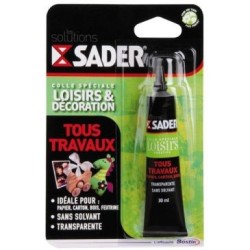 Colle tous travaux tube alu 30ml blister