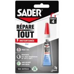 Répare tout glue gel 3g