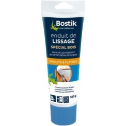 Enduit lissage spécial bois tube 330g