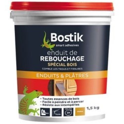Enduit rebouchage bois pâte 1.5kg