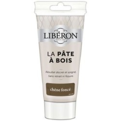 Pate à bois tube 150g chêne foncé