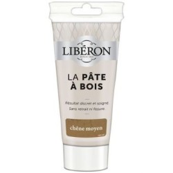 Pate à bois tube 150g chêne moyen