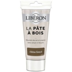 Pate à bois tube 50g chêne foncé