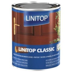 Durieu Linitop classic lasure satin 1l acajou