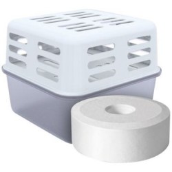 Absorbeur d'humidité box + recharge galet percé 425g