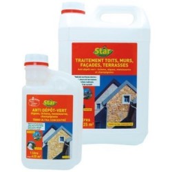 Traitement toits murs terrasses concentré 1l auto doseur /nc