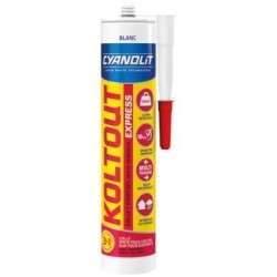 Cyanolit colle Koltout blanc cartouche 290ml