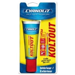 Cyanolit colle Koltout colle blanc express blister 50ml