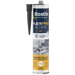 Mastic colle flexpro PU811 noir 300ml