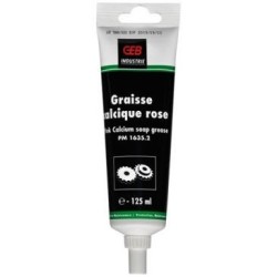 Graisse calcique rose tube pegboardable 125 ml