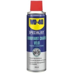 Wd40 bike lubrifiant chaines toutes conditions teflon 250ml
