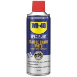 Wd40 moto graisse chaine conditions humides 400ml