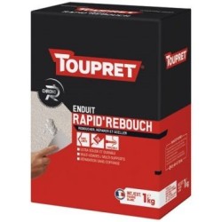 Enduit rapide de rebouchage poudre 1kg INT/EXT