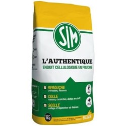 Enduit rebouchage 5kg Sim L'authentique