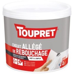 Enduit allégé de rebouchage intérieur 2 litres