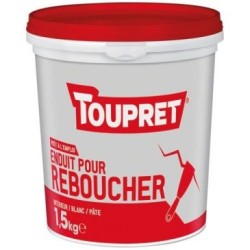 Enduit rebouchage intérieur pate 1.5kg blanc