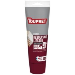 Enduit rebouchage lissage extérieur pâte 330g blanc