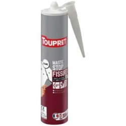 Mastic stop fissure intérieur extérieur ton blanc 300g