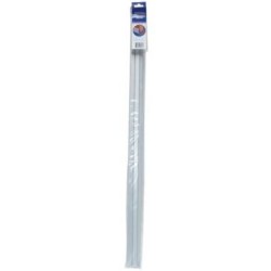 Bas de porte à clips 103cm anodisé argent
