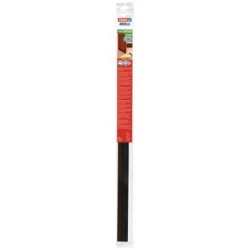 Bas de porte adhésif moquette1x40mmx15mm brun