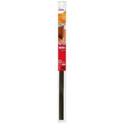 Bas de porte  plastique sol lisse 1x37mmx12mm brun