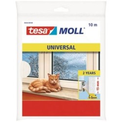 Calfeutrer mousse porte et fenetre 10mx15mmx6mm blanc