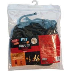 Tresse fibre verre extensible Ø6mmx5m
