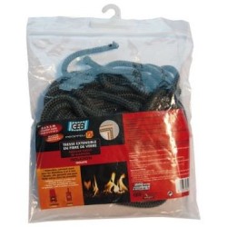 Tresse fibre verre extensible Ø8mmx5m