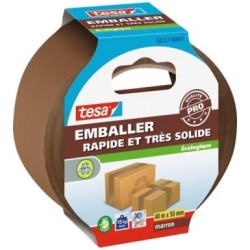 Premium écologo emballer fermer carton brun 40mx50mm