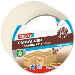 emballage PP rapide et solide transparent 66mx50mm