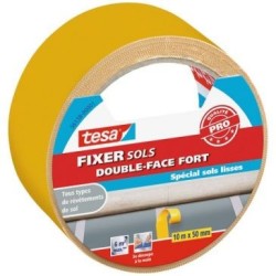 Fixer sol double face adhésion forte 10m x 50mm